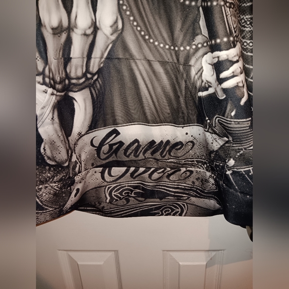 Skull poker hoody - Picture 7 of 12